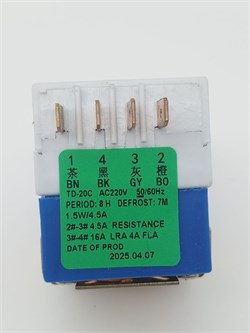 КХ-0003863 Таймер TD 20 C самсунг кит.(зеленая этикетка) КХ-0003863 - фото 1022845
