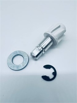 Вал малый для приставки-овощерезки мясорубки РОТОР (в сборе) Дива, Экстра, Чудесница (ИЛКЮ 304261002) 304261002