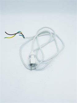 Шнур сетевой для утюга в тканевой оплётке 2метра RTS17476000008533703-Б/У