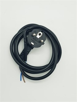 Сетевой шнур 16A 250V 3x0,75mm цвет черный длина 147см RTS17476000008533707