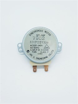 Двигатель Б/У (мотор) AC220-240V вращения тарелки для СВЧ ST-16F-MN73SYAW-Б/У