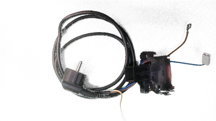 Сетевой шнур с переключателем 16А - фото 13857