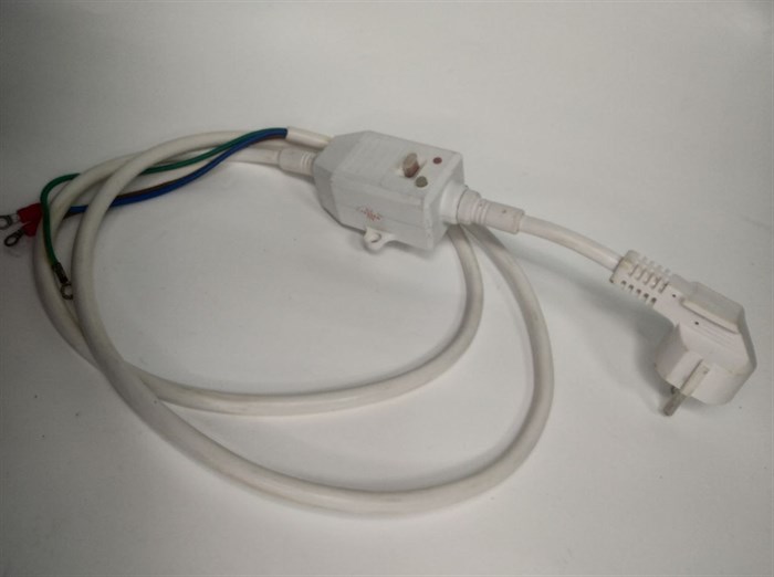 Кабель сетевой (Универсальный) для водонагревателя с УЗО (16А 230V) Б/у - фото 17016