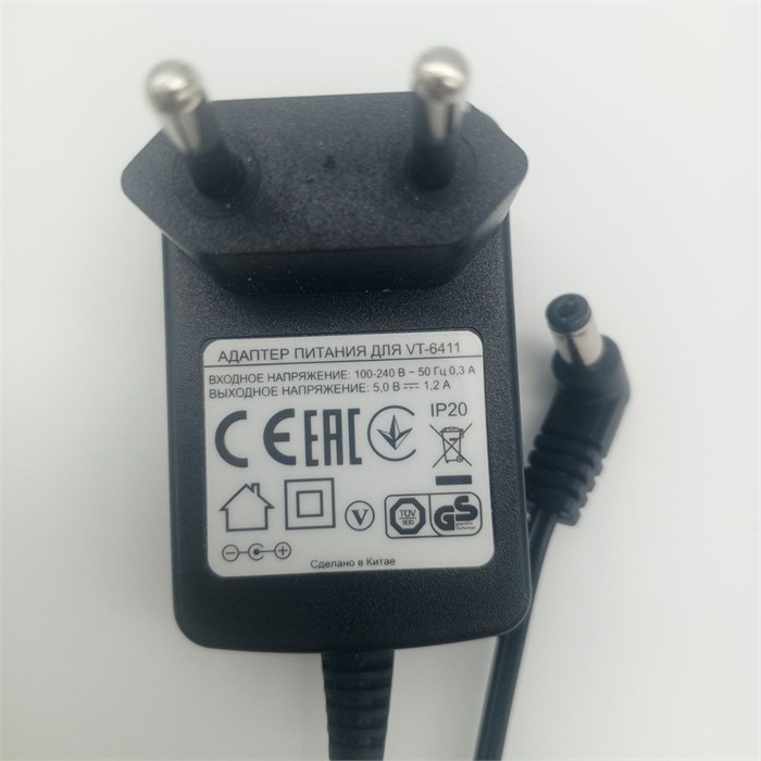 Адаптер питания для Метеостанции Vitek VT-6411 RTS174760000082377 - фото 421885