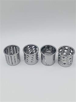 Комплект насадок-тёрок (4шт) для мясорубки Redmond RMG-1213-6 RTS17476000008533081 - фото 871991