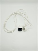 Кабель питания 3х075mm 2,05м с евровилкой и двухконтактным разъемом для холодильника RTS17476000008533647-Б/У