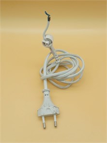 Шнур Б/У сетевой 2*0.75mm для бытовой техники 130 см RTS1747600000852644-БУ