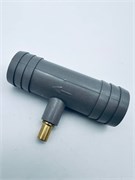 Клапан (антисифон) универсальный d-20mm для сливного шланга стиральной или посудомоечной машины DWH901UN AV0207 КХ-0010428