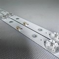 LED подсветка MS-L2082 V2, JS-D-JP32DM-061EC, MS-L3655 V1, E32DM1000 для ТВ Akai BBK, BQ Crown Digma (комплект2шт) MS-L2082