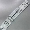 LED подсветка MS-L2082 V2, JS-D-JP32DM-061EC, MS-L3655 V1, E32DM1000 для ТВ Akai BBK, BQ Crown Digma (комплект2шт) MS-L2082