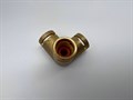 SS 0019 Соединитель трубок d7 12x23x23x23mm Y-образный тройник латунь SS 0019