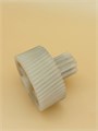 Шестерня для мясорубки Moulinex HV2/HV4/HV6, 42/17 мм, 50 косых и 11 прямых зубьев КХ-0009734